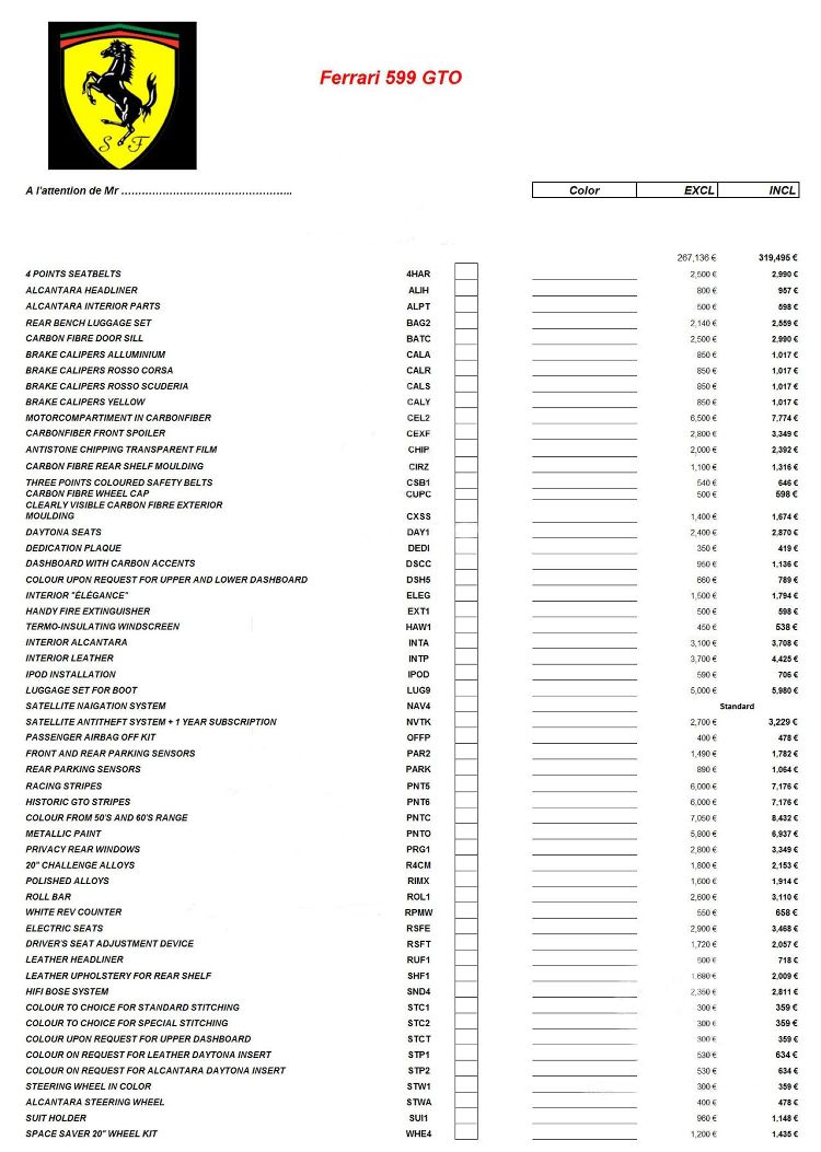 ferrari 911 price