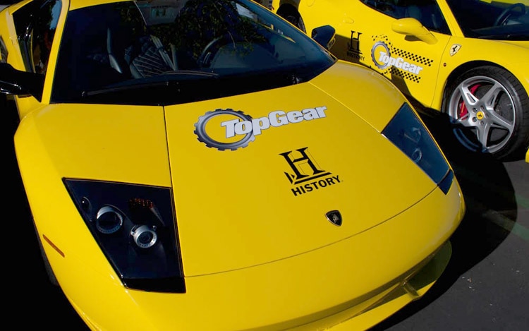 Top Gear Usa Brings Taxied Up Supercars To Cars And Coffee