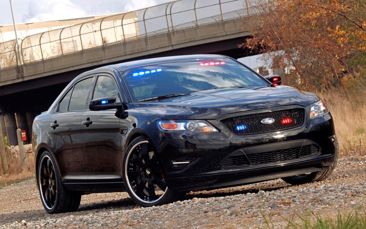 Ford Shows 2012 Taurus Police Interceptor Stealth Concept At Sema