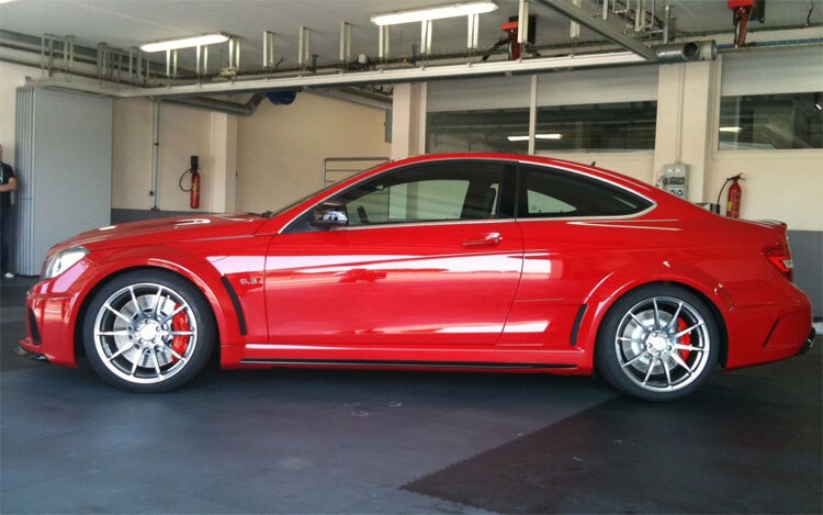 Leaked Mercedes Benz C63 Amg Black Series Revealed Early