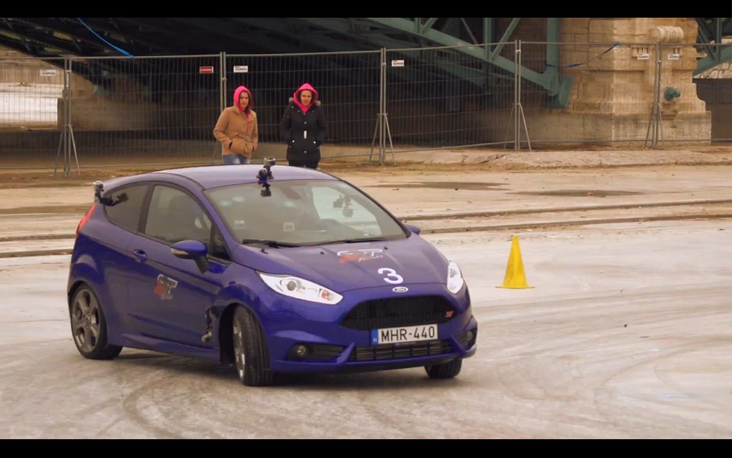 Feature Flick Ken Block Slides A Ford Fiesta St In Budapest