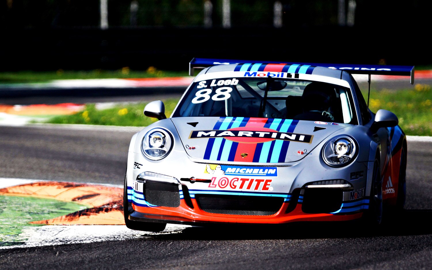 Martini Racing Stripes Adorn Porsche GT3 Cup Car