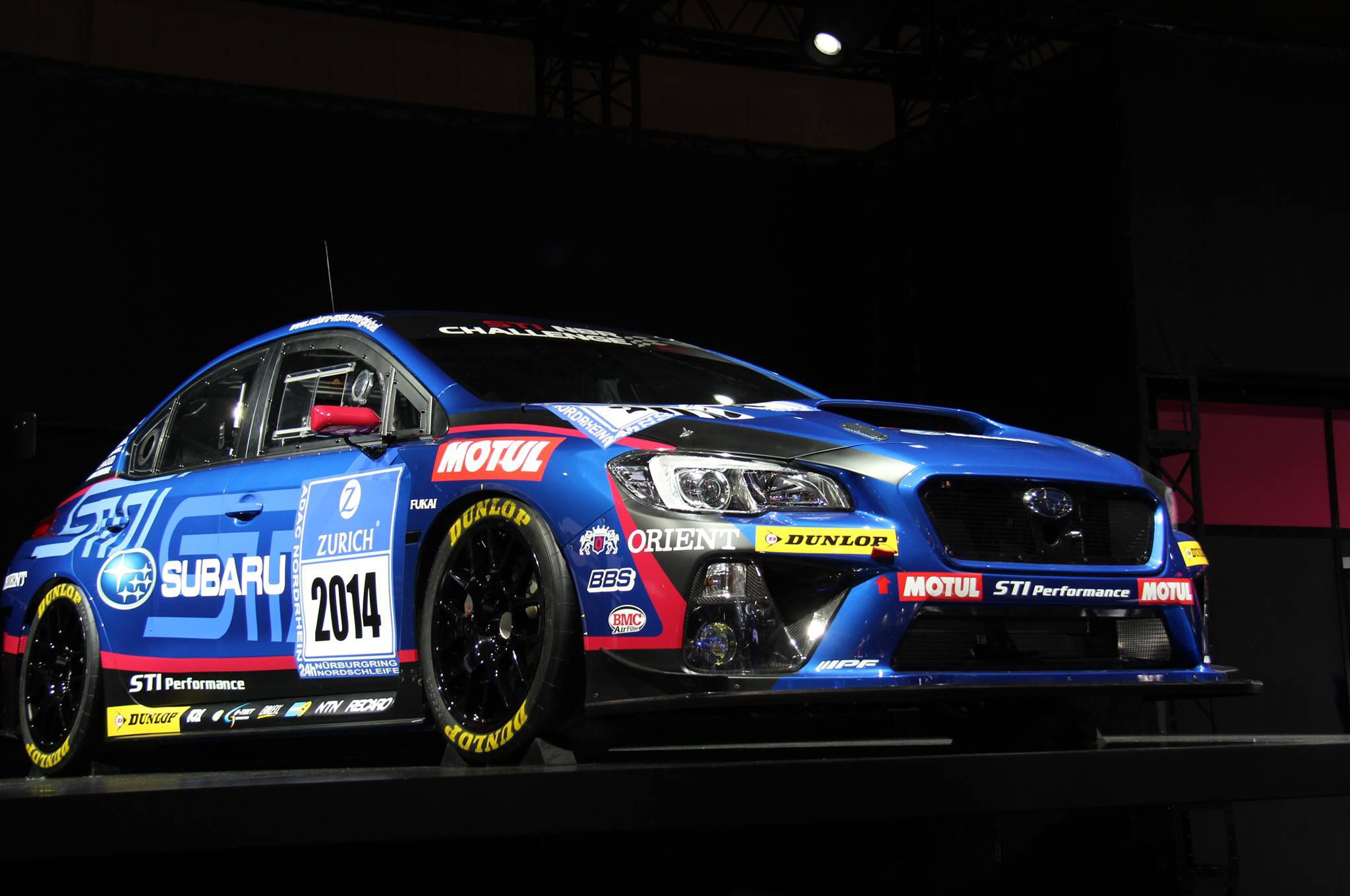 Subaru WRX STI Race Car Revealed For 24 Hours of Nurburgring Race ...