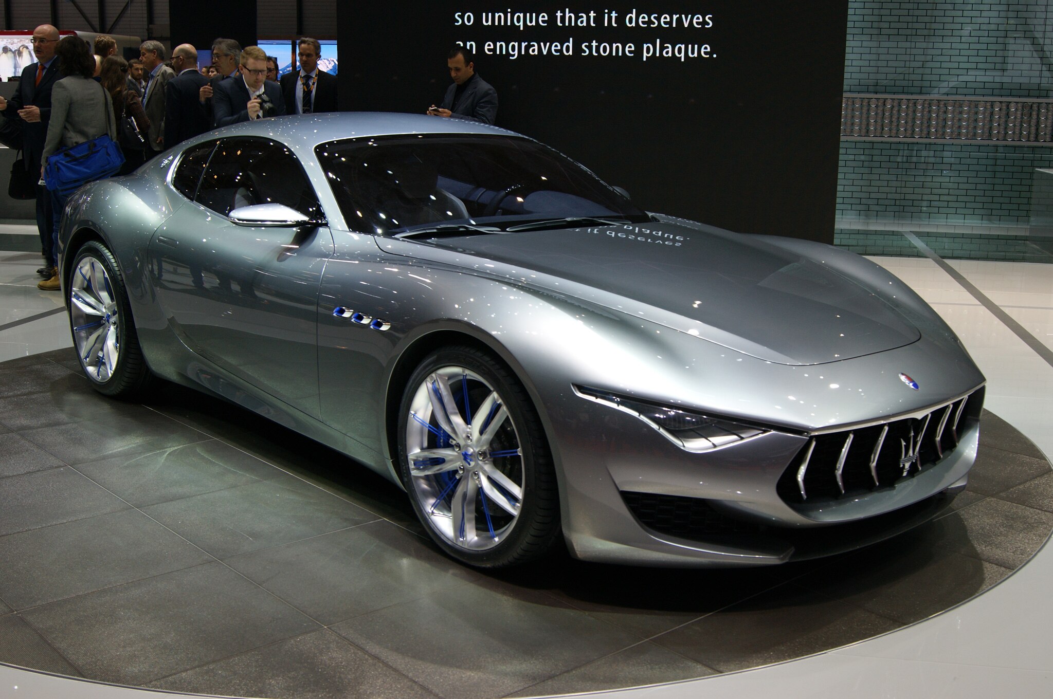 Maserati Alfieri Concept Debuts at Geneva Show