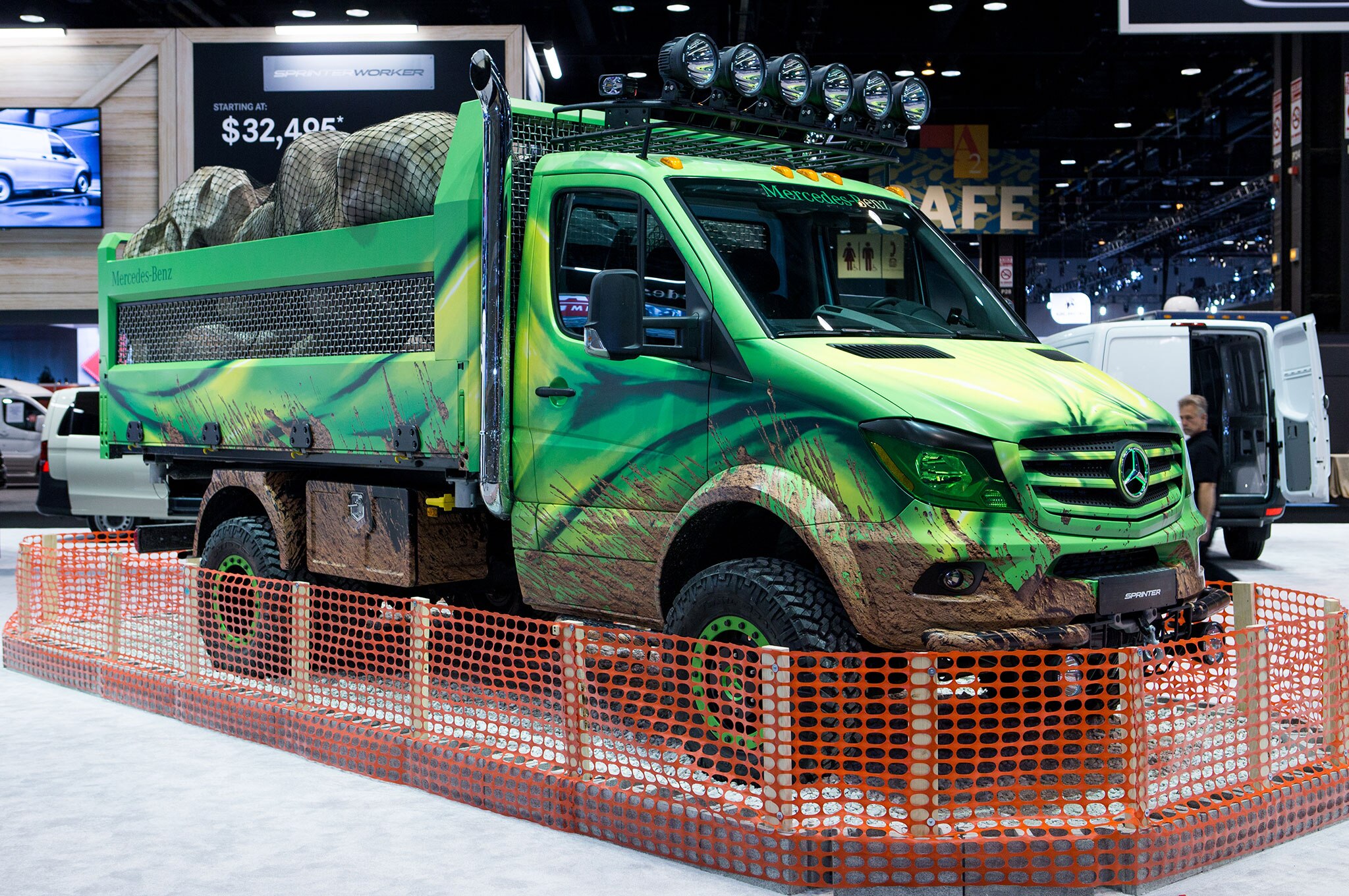 Mercedes Sprinter Extreme Concept Is A Dumptruck Unhinged