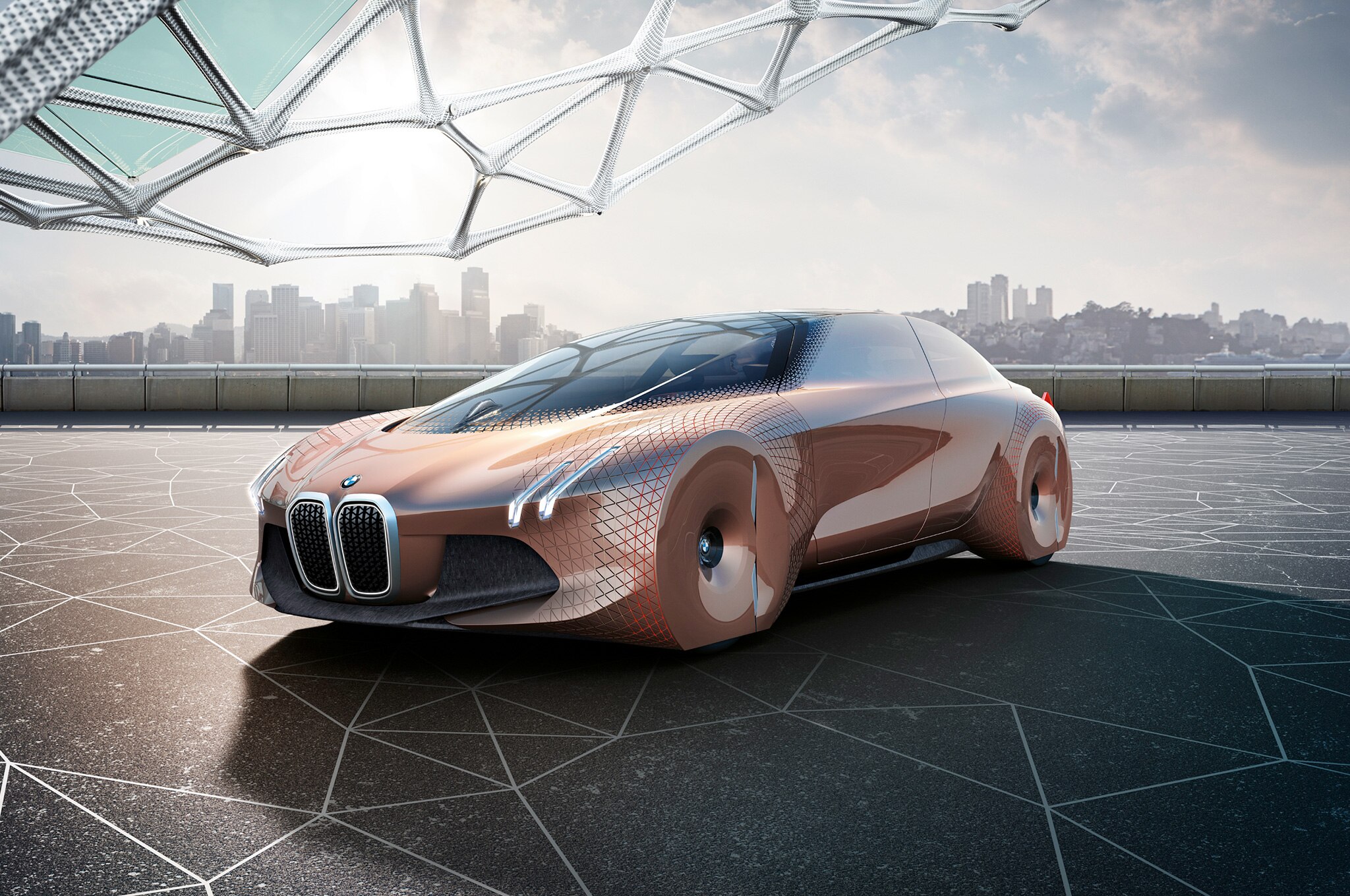 BMW Vision Next 100 Concept Headlines Centenary Celebration in Munich