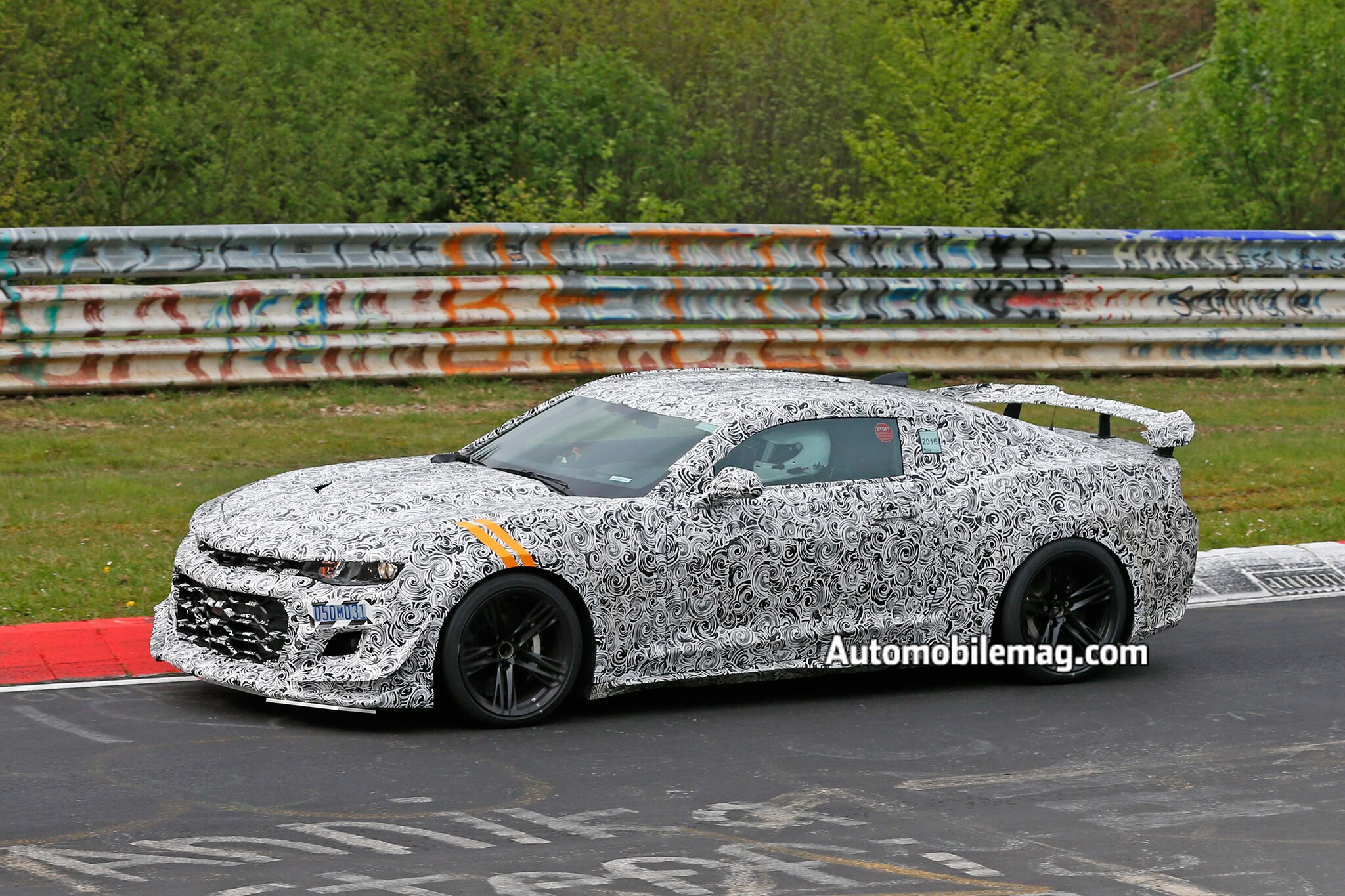 Watch The Chevrolet Camaro Z 28 Test Mule Crash At The Nurburgring