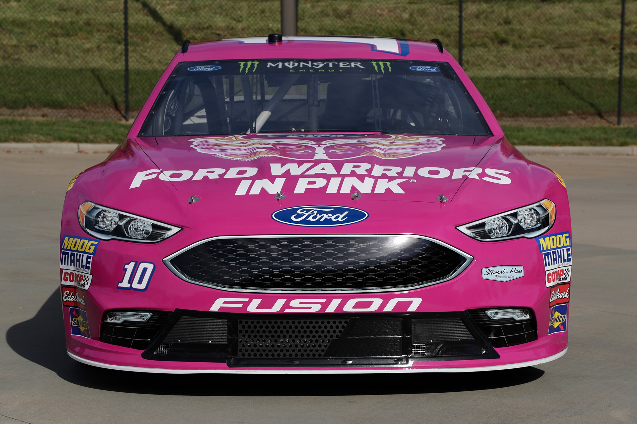 Danica Patrick Races a Pink Ford Fusion for Breast Cancer Awareness