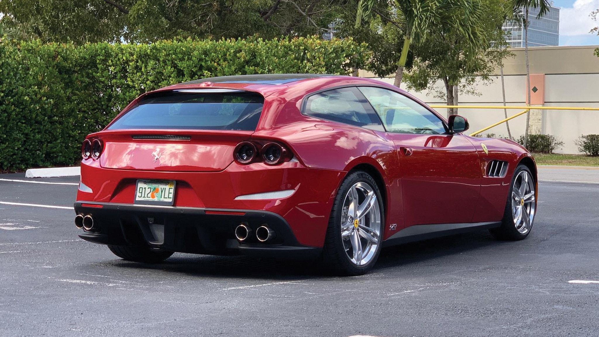 2018 Ferrari GTC4Lusso 70th Anniversary rear three quarter